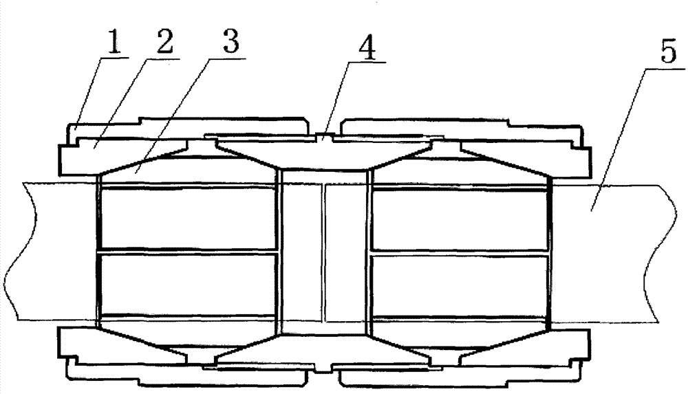 Extruding taper sleeve locking-type steel bar joint and method for connecting steel bars by using same