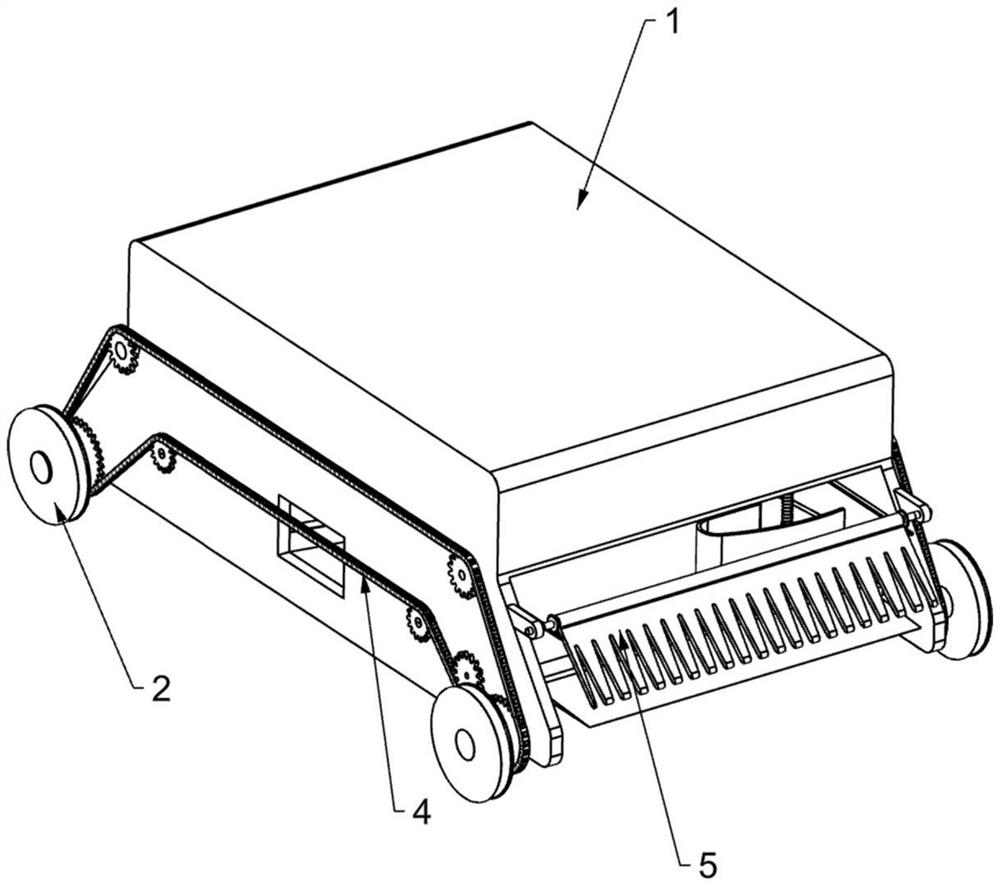 Movable whole-row harvesting device for edible fungi