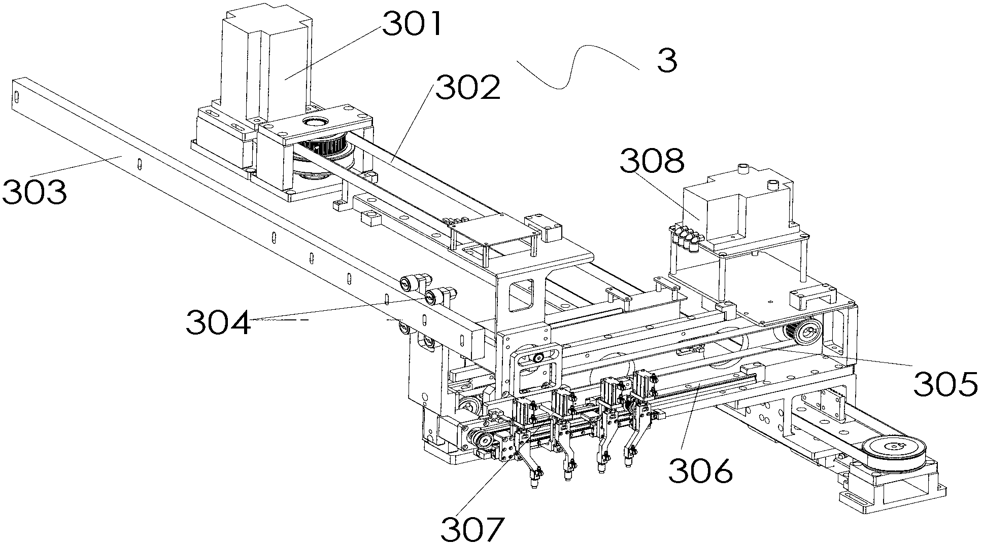 Automatic testing and sorting machine for integrated circuit IC chip