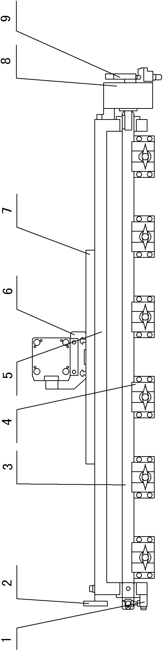 Novel dislocation soft bag transfer device