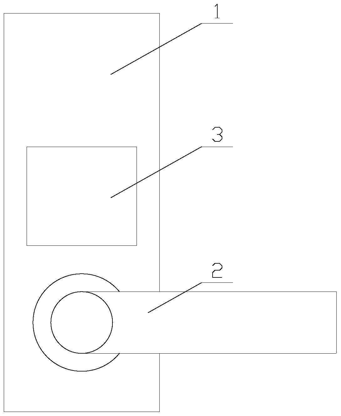 A smart sensor lock with dehumidification and dust removal functions