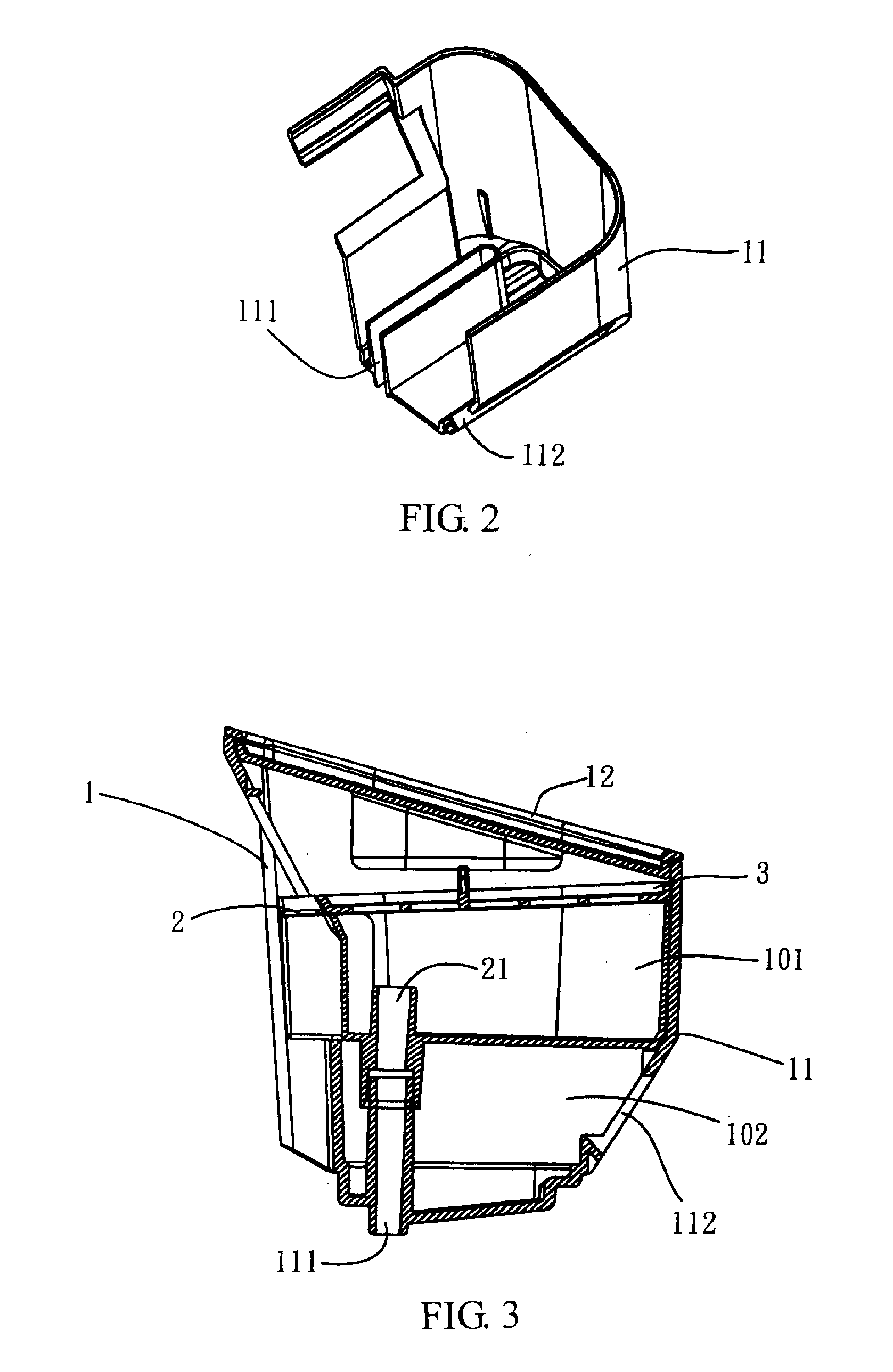 Dust collector for autonomous floor-cleaning device