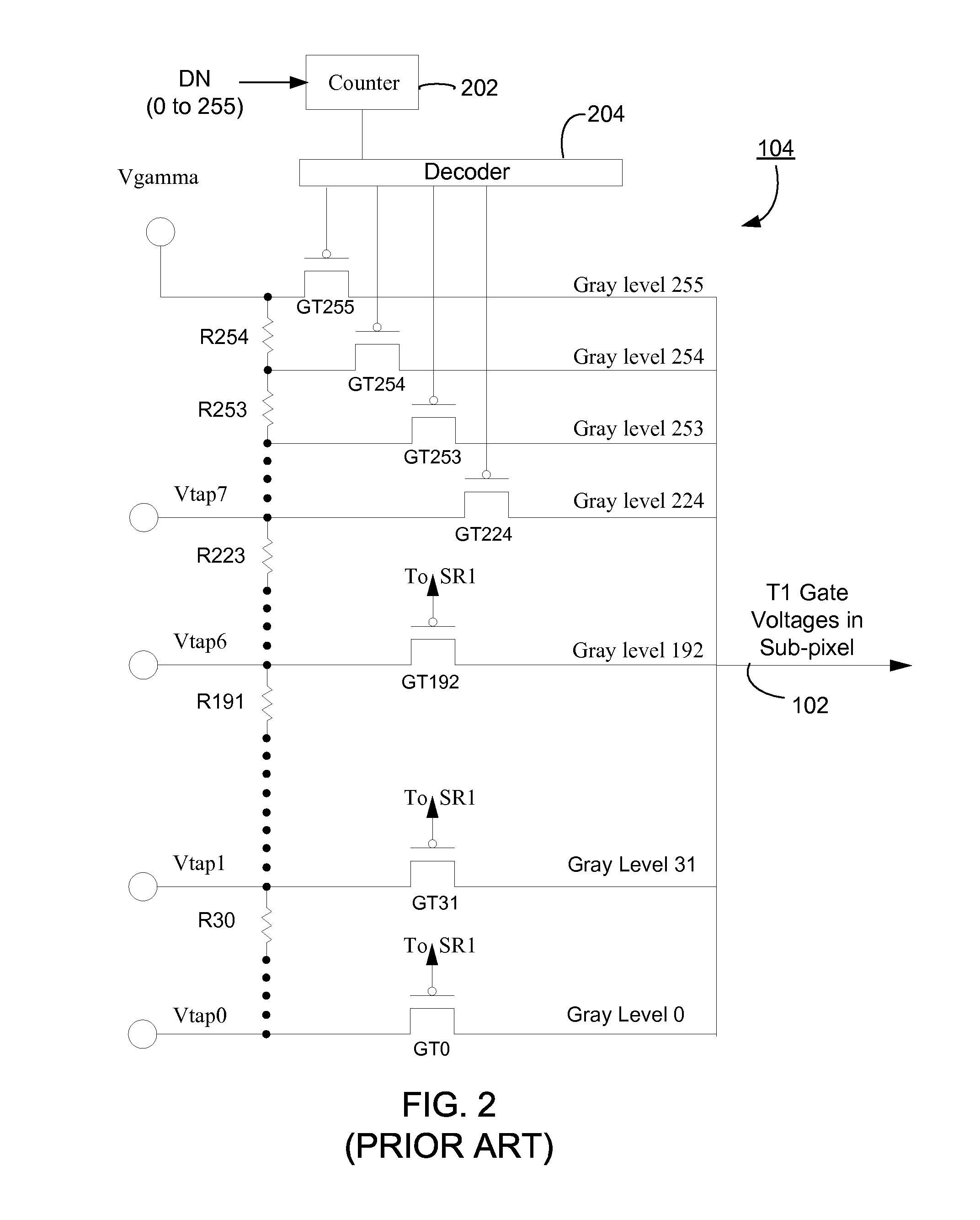 Emission control in aged active matrix OLED display using voltage ratio or current ratio with temperature compensation