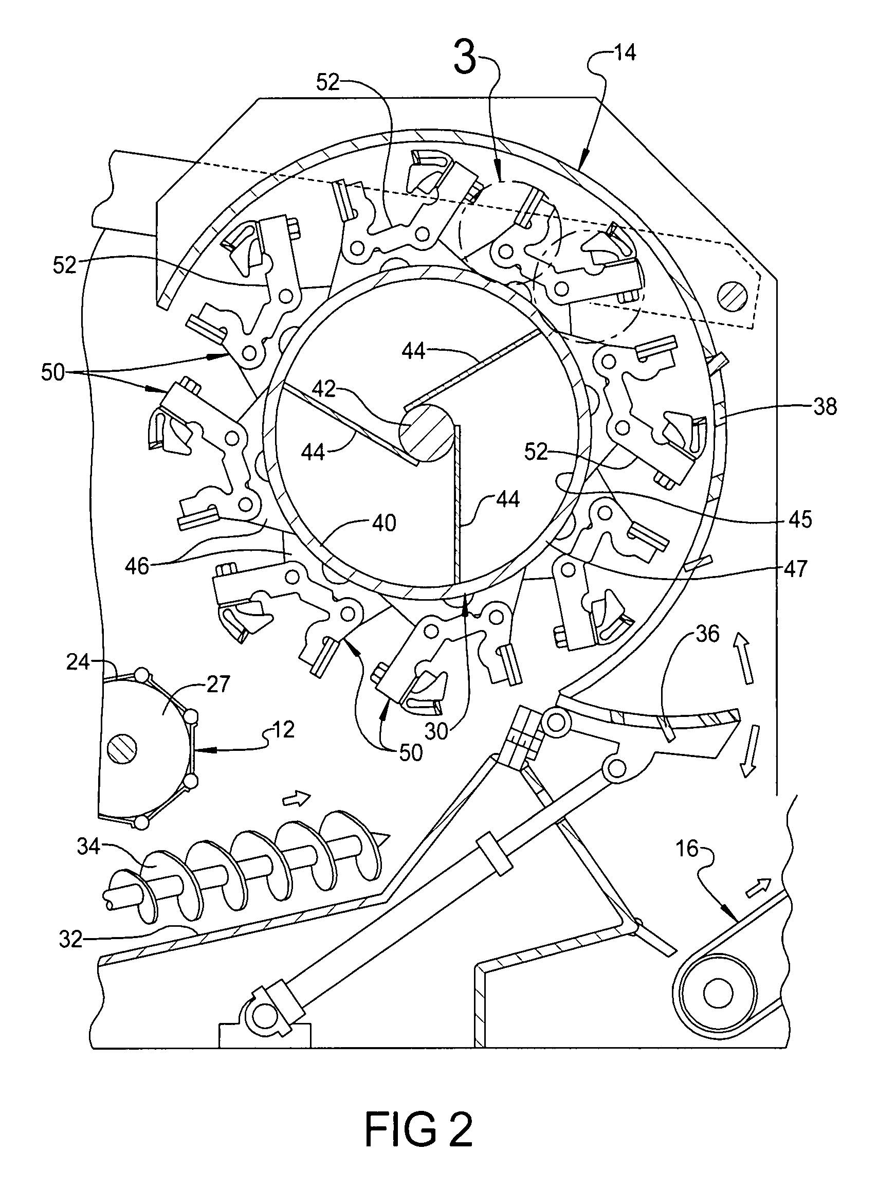 Multi-functional tool assembly for processing tool of material processing machine