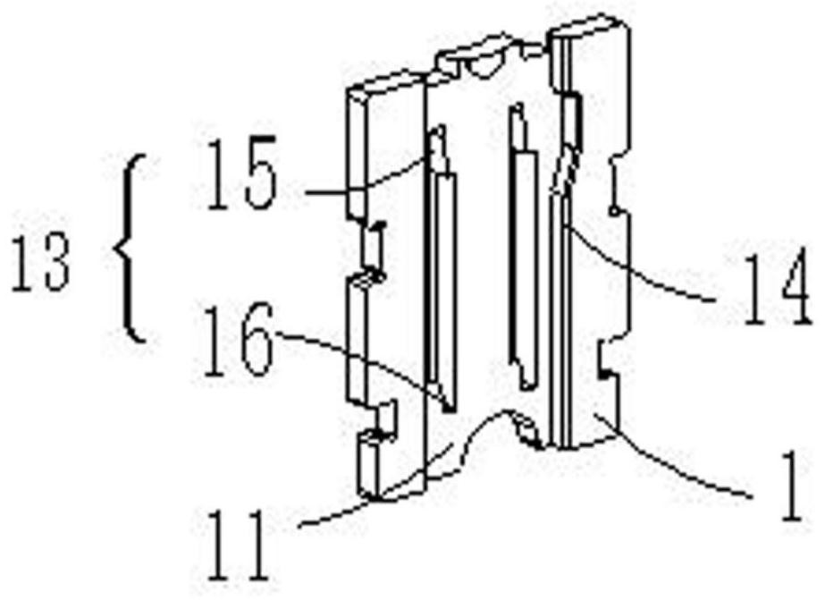 Nail gun provided with wide and narrow nail switching and nail blocking structure