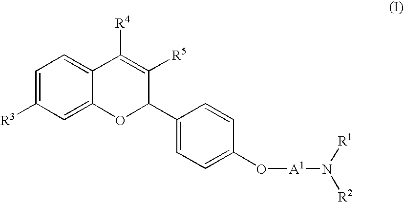 Novel 2H-chromene derivatives as selective estrogen receptor modulators