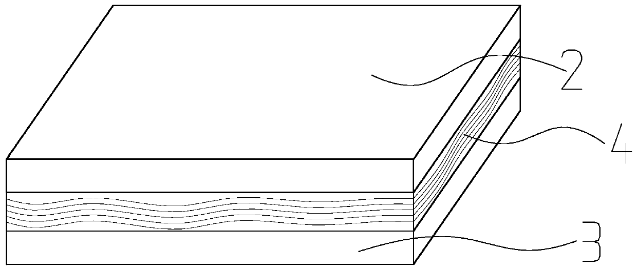 Rotten wood compacted material based on high-frequency no-adhesive compacting technology and method