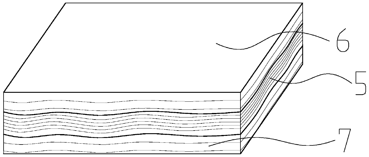 Rotten wood compacted material based on high-frequency no-adhesive compacting technology and method