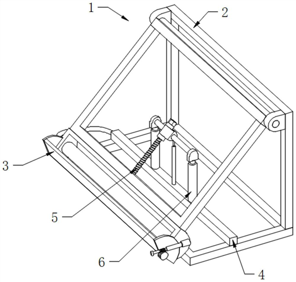 A solar photovoltaic cell installation device