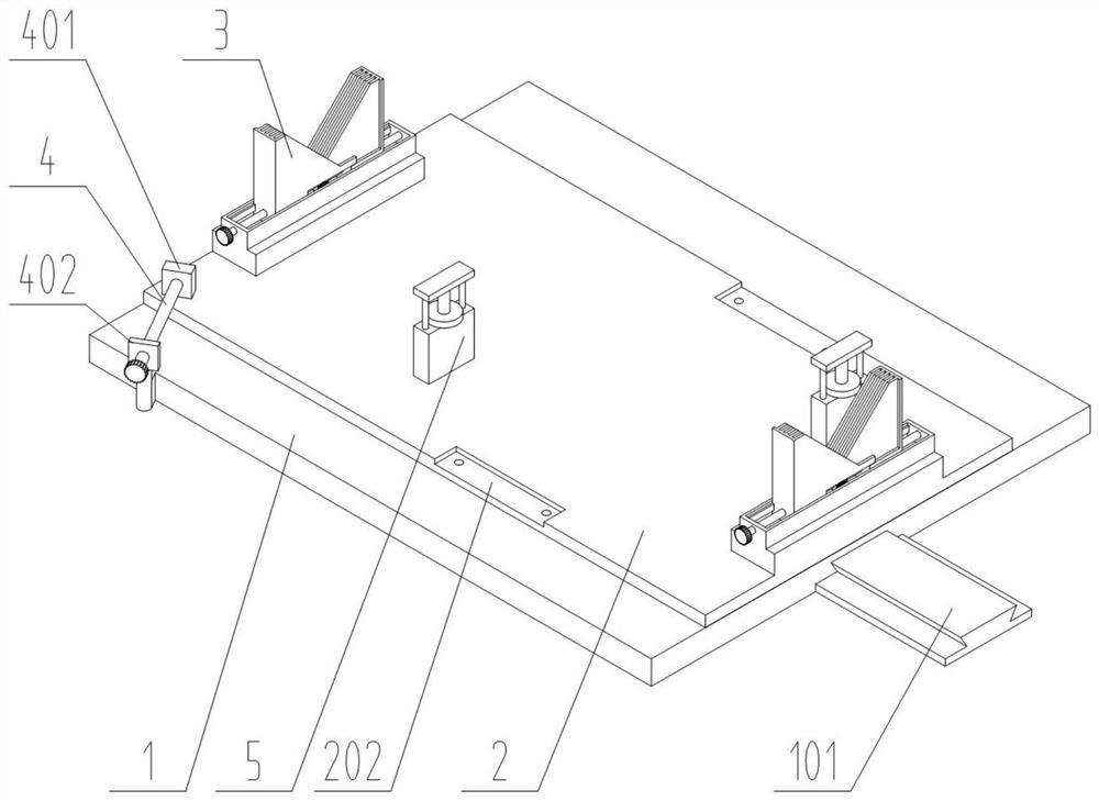 Detection and measurement quick alignment device for the production of heavy truck spare parts