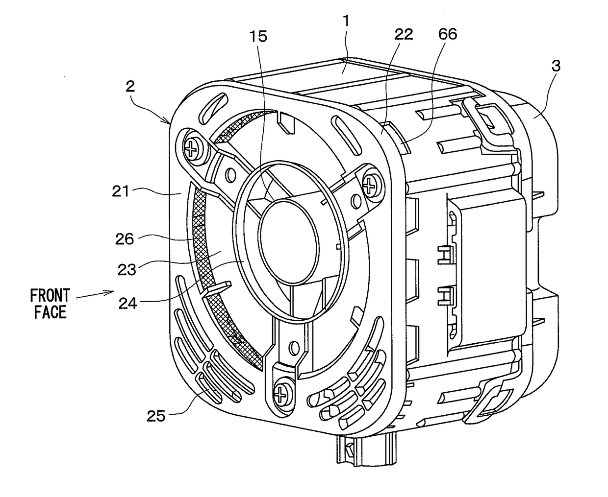 Sound production device for vehicle