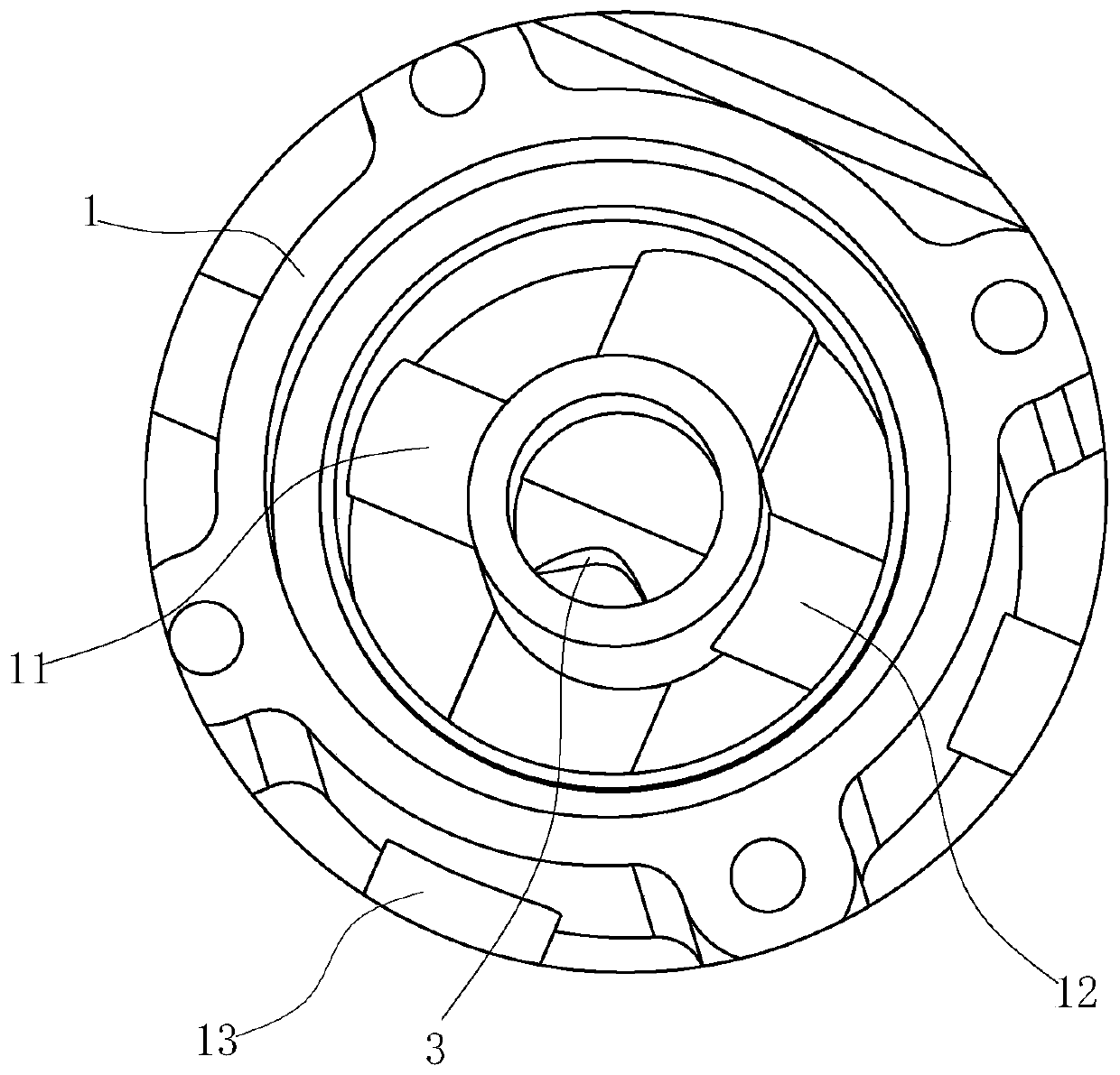 Control method of mixed flow electromagnetic valve