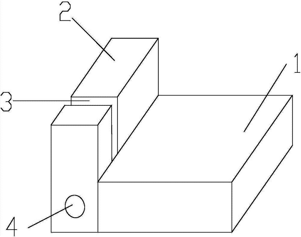 Fixture for measuring thickness of FPC (Flexible Printed Circuit) antenna die cutting part