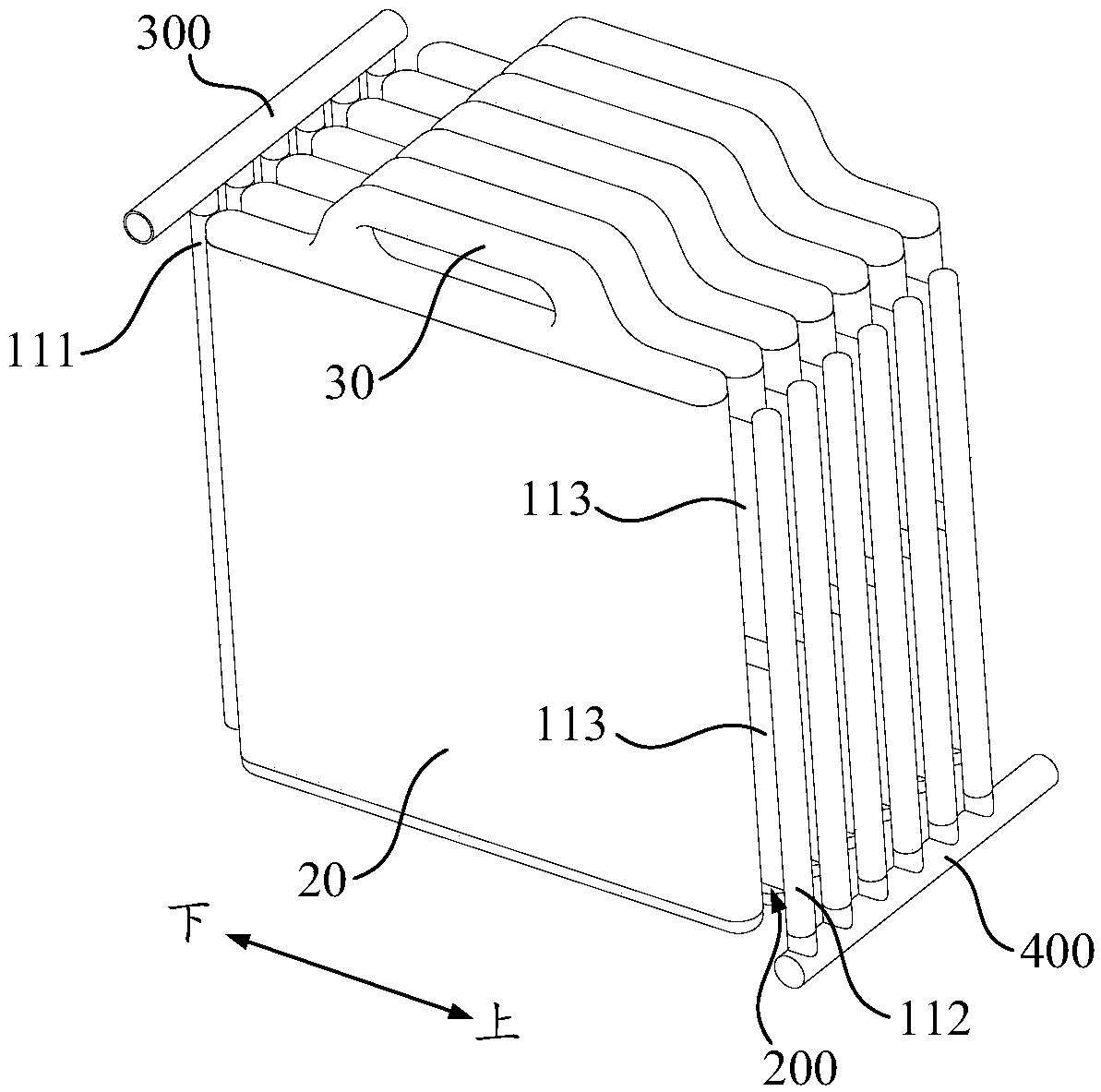 Energy storage heat exchange device and air conditioning equipment