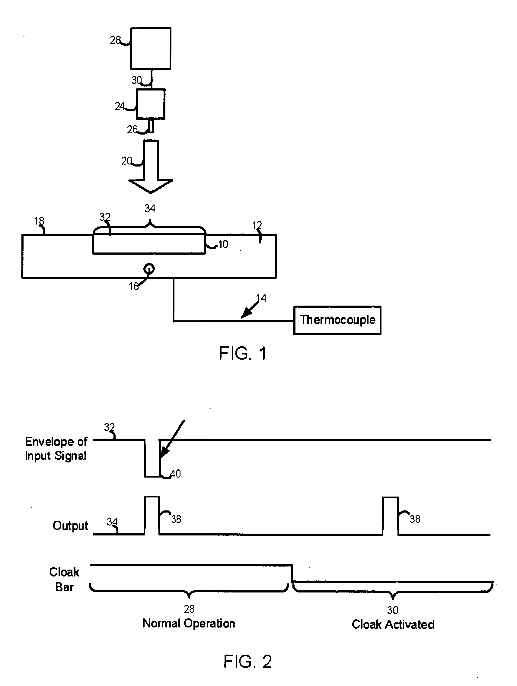 Selective cloaking circuit for use in radio frequency identification and method of cloaking RFID tags