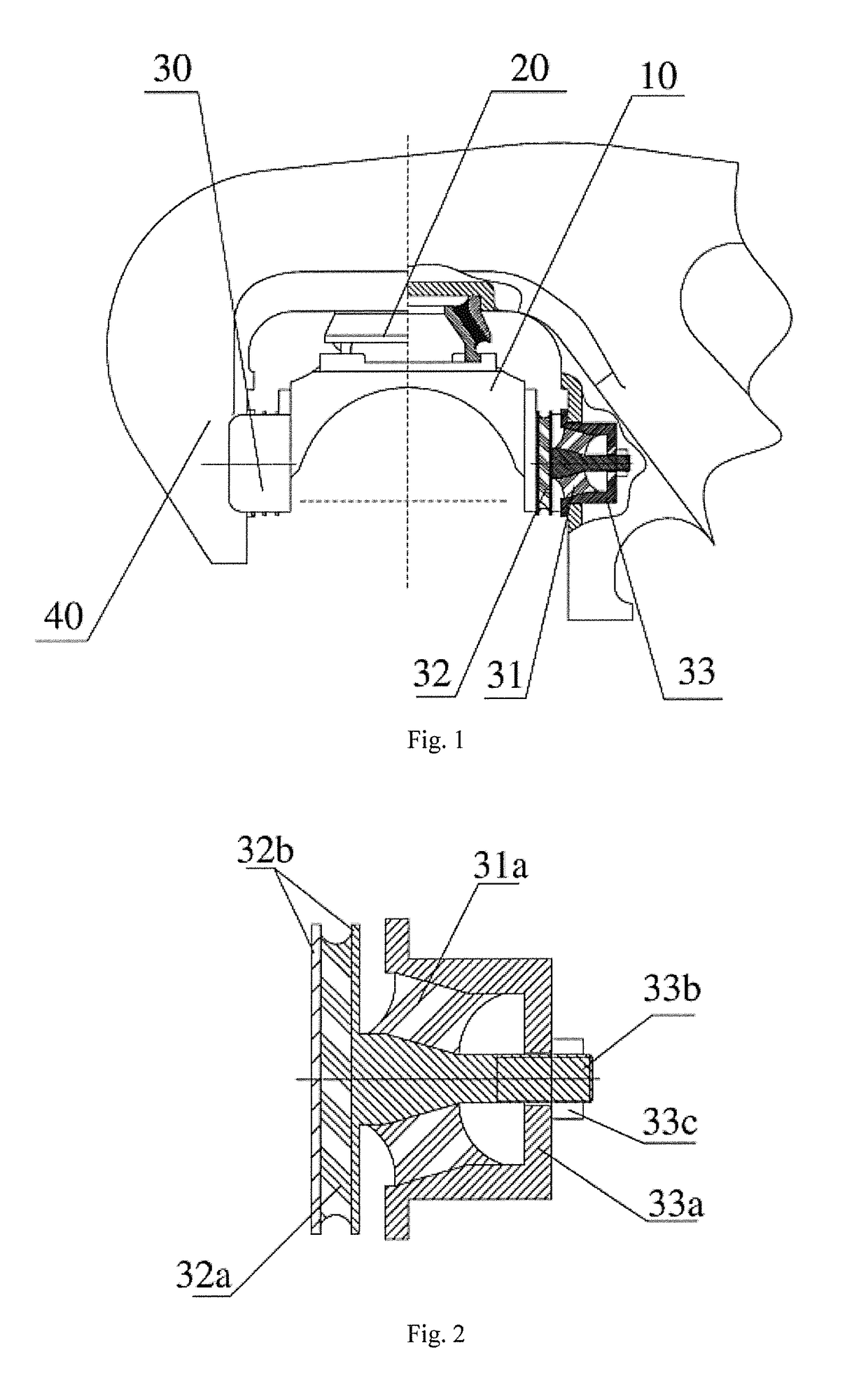Variable stiffness positioning device for railway vehicle bogie axle box