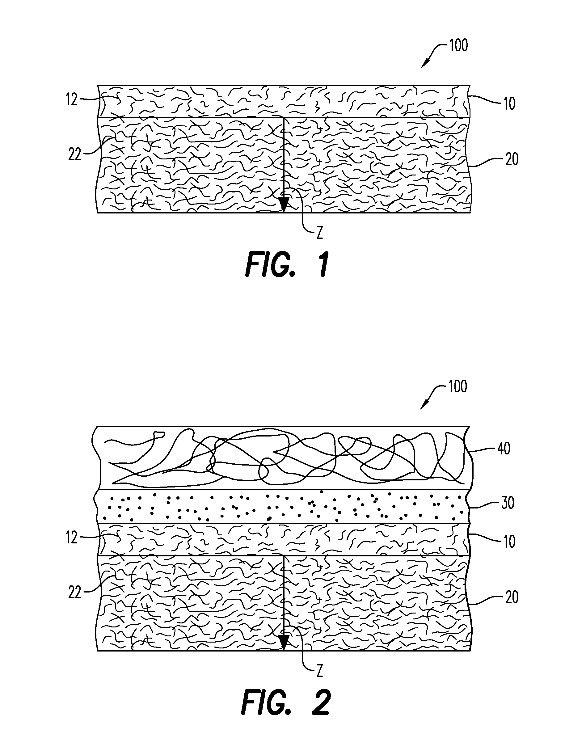 Composite filter media including a nanofiber layer formed directly onto a conductive layer