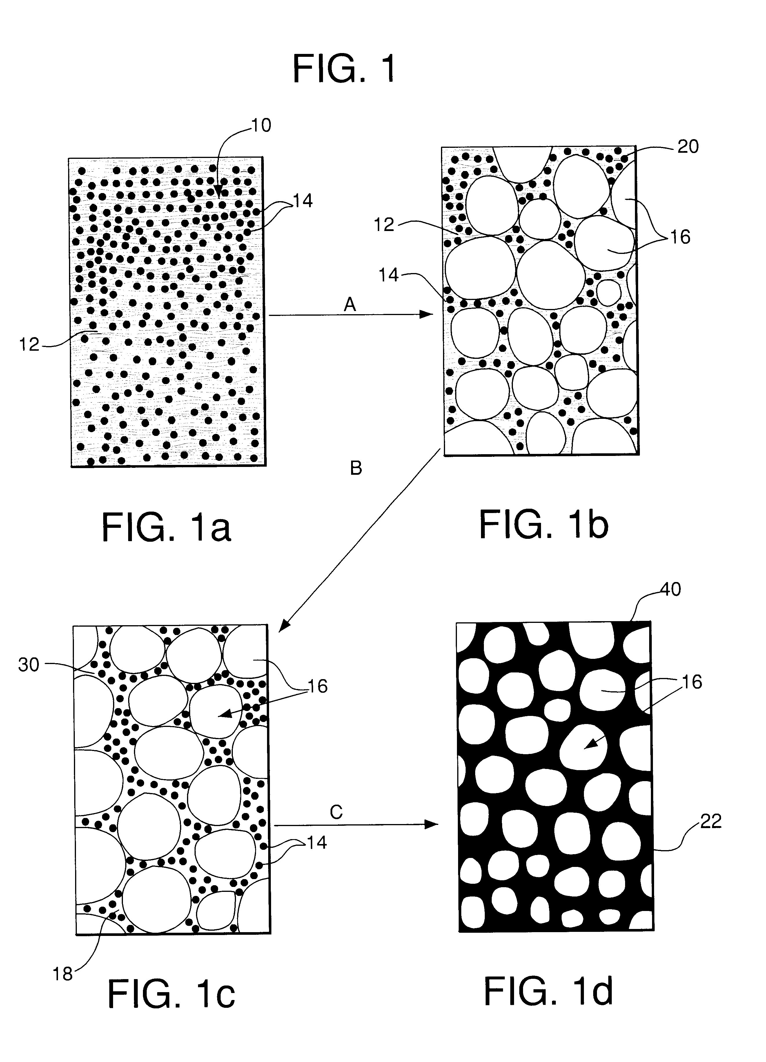 Process for forming microporous metal parts