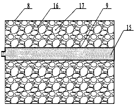 Test method for slag production amount and deformation of drilling hole of high-gas soft coal