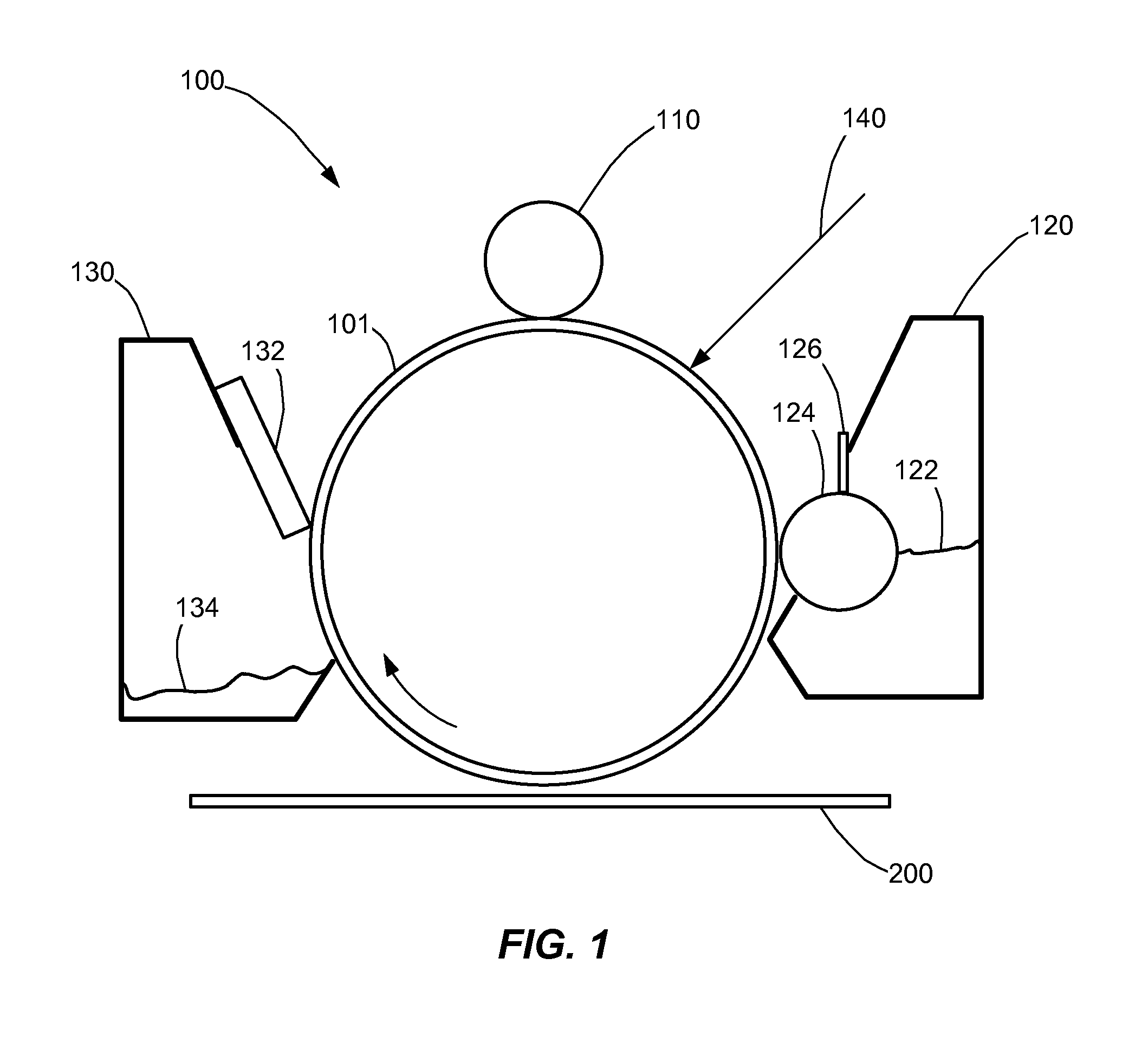 Charge Roller for an Image Forming Apparatus Using Hard Filler Particles