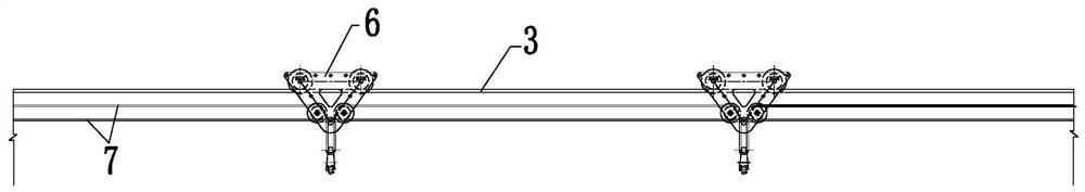 Cable penetrating method for single-tower cable hoisting