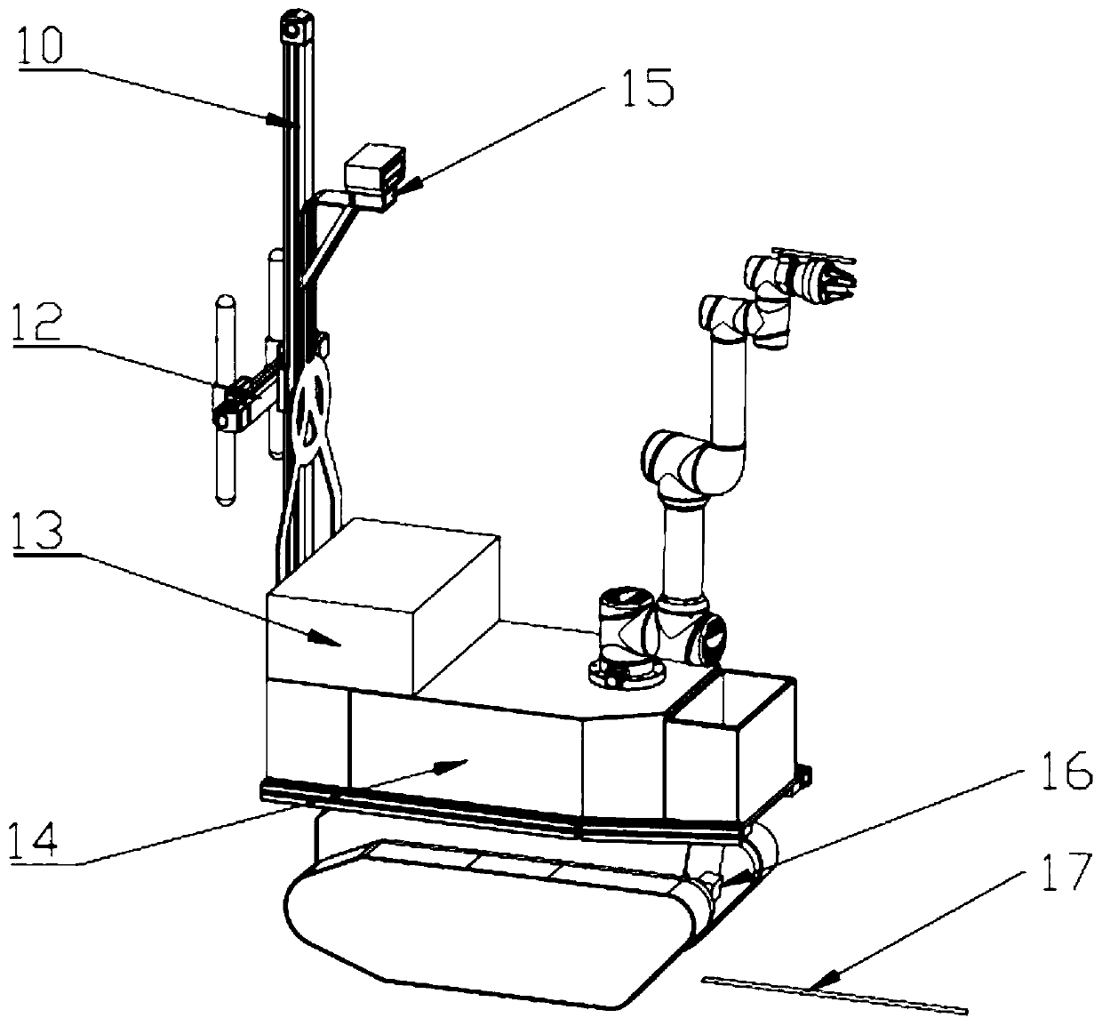 Intelligent agricultural robot and control method thereof