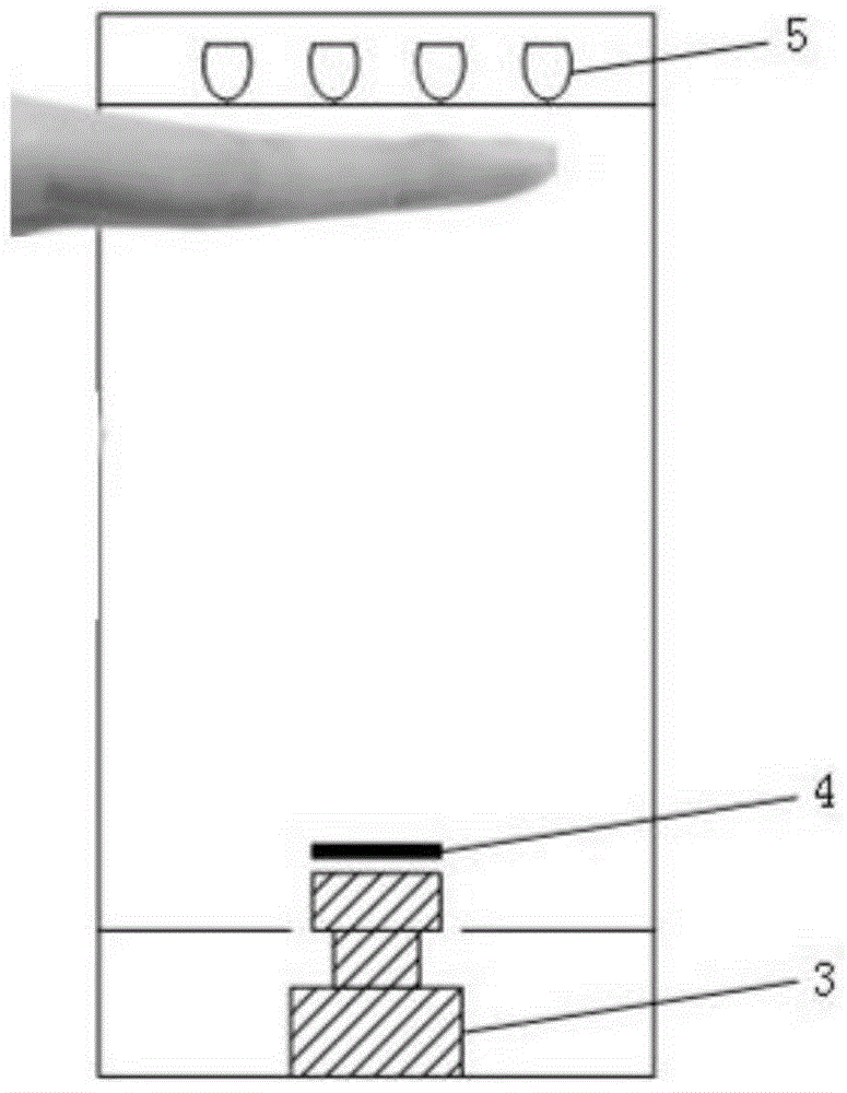Device and method for living body recognition based on three-dimensional features of finger veins