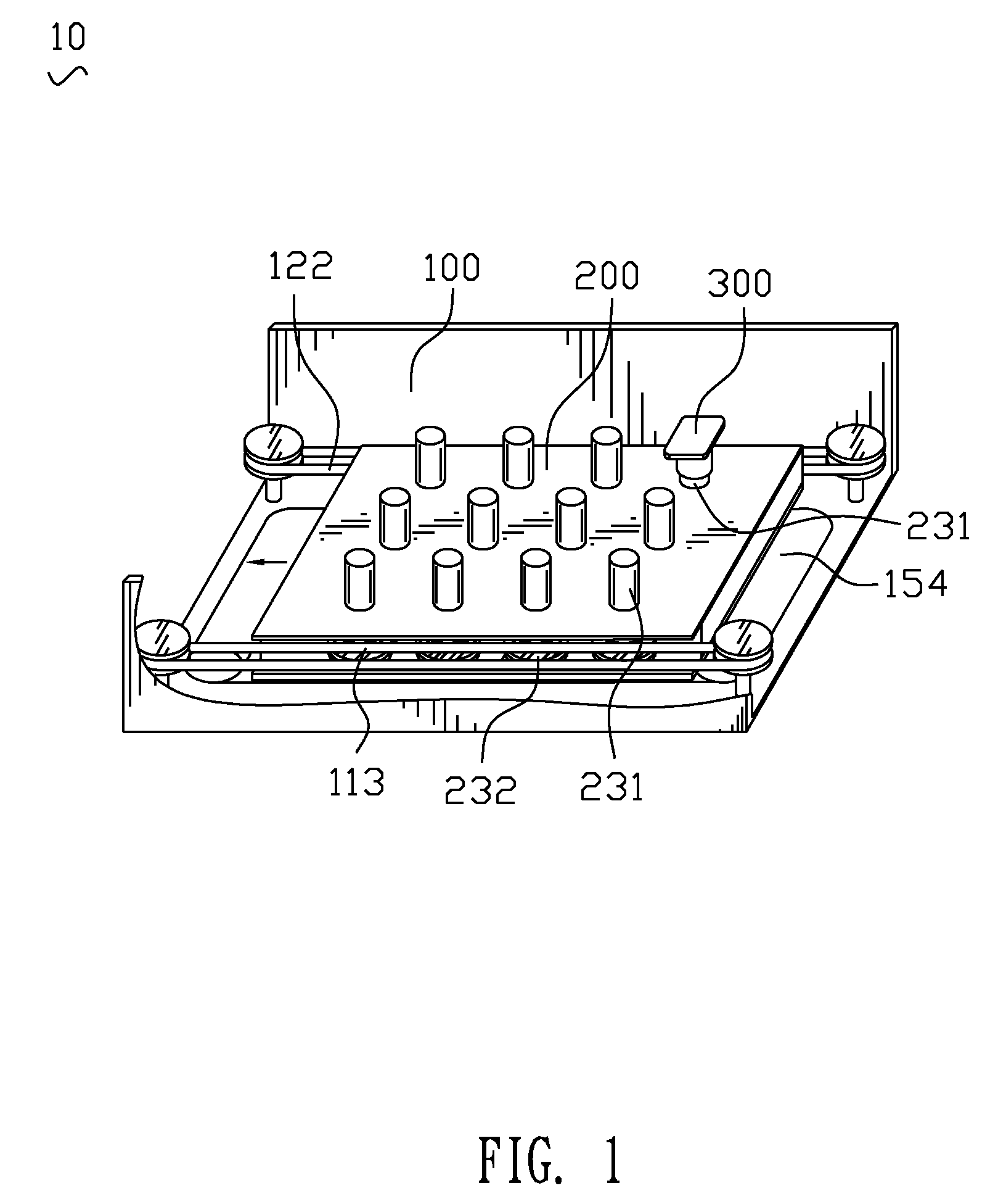 Workpiece-transporting apparatus of in-line sputtering machine