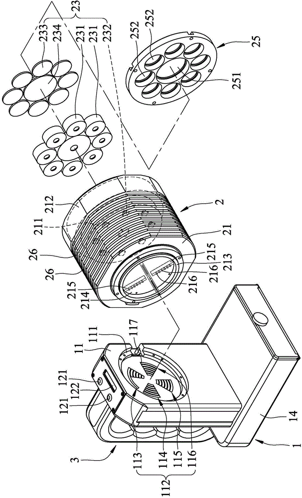 Multi-wave-domain lamp