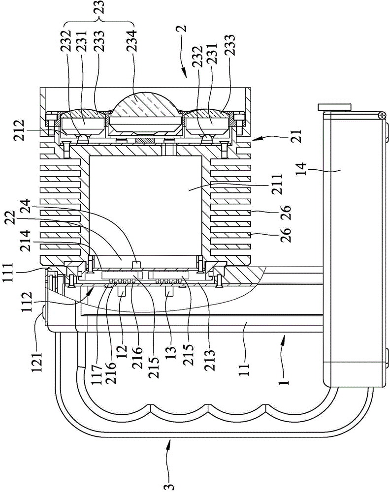 Multi-wave-domain lamp