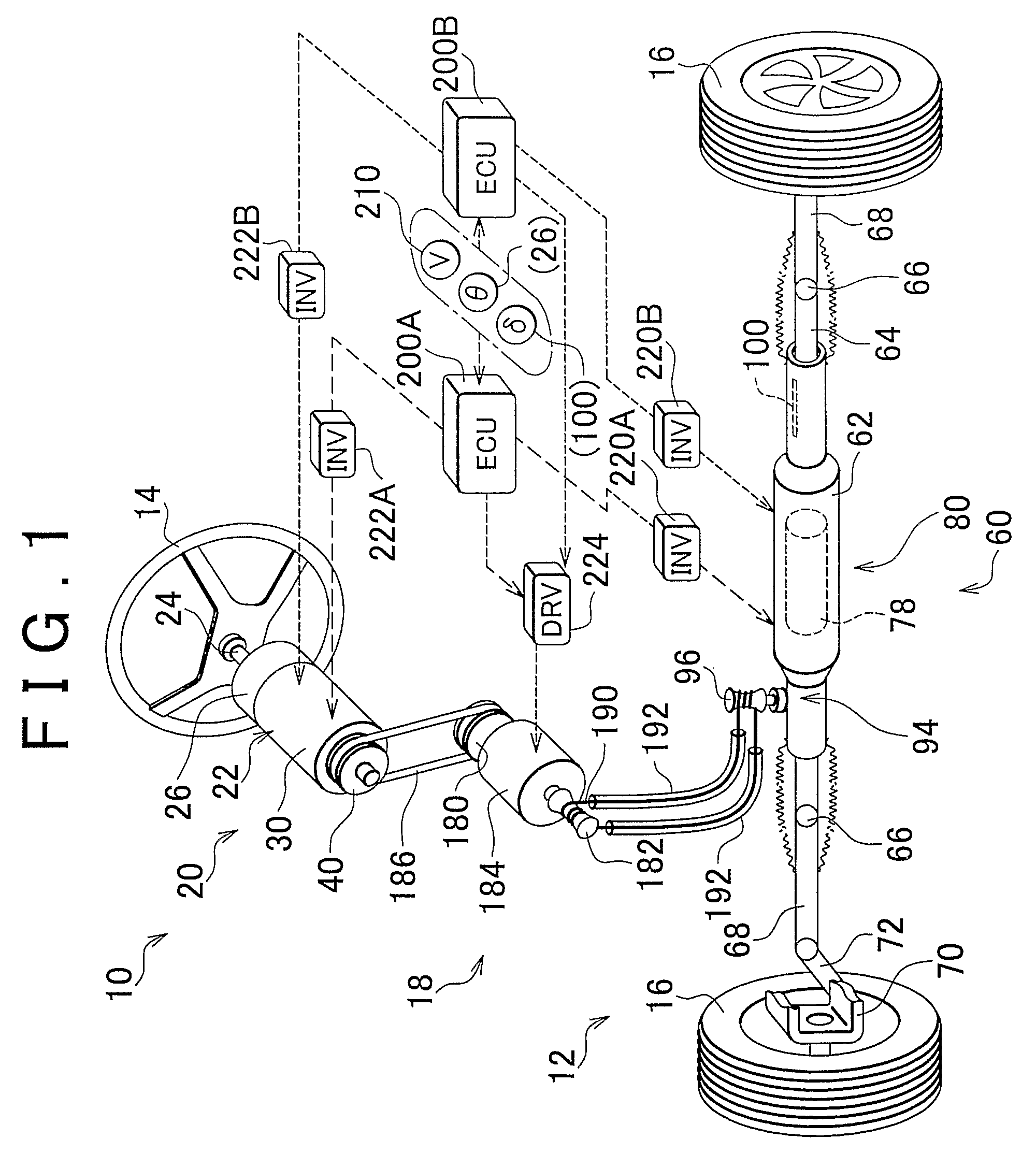 Steering system motor