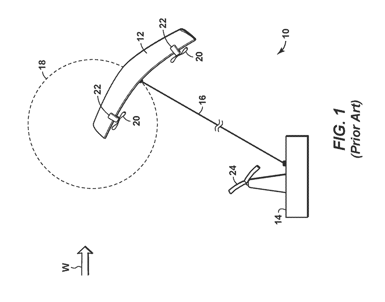 Systems and Methods for Offshore Power Generation Using Airborne Power Generating Craft Tethered to a Floating Structure