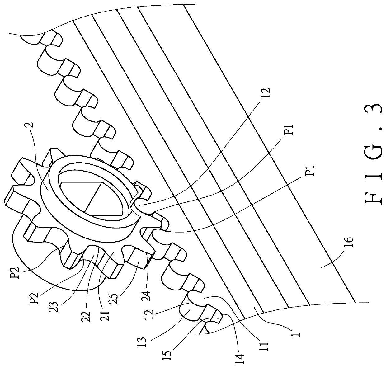 Low-noise lifting device