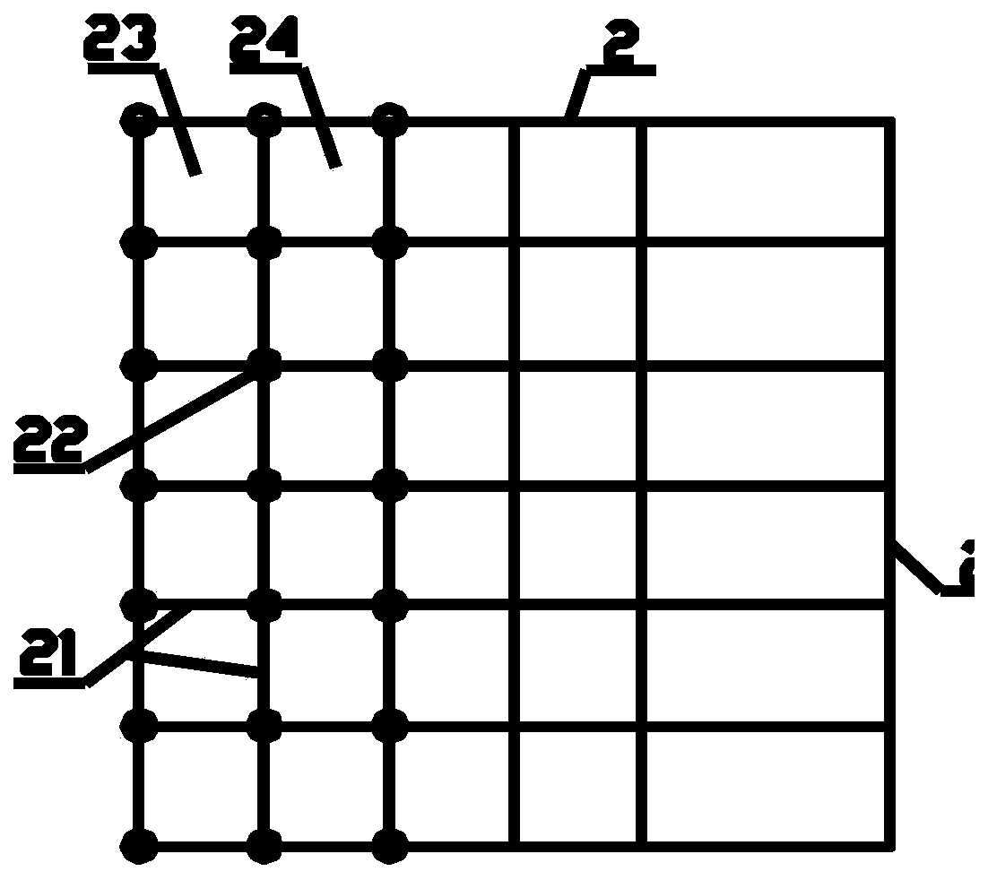 Reinforced concrete bottom plate cutting method based on wire saw process