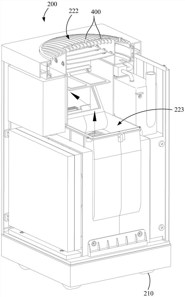 Floor type air conditioner indoor unit, control method thereof and air conditioner