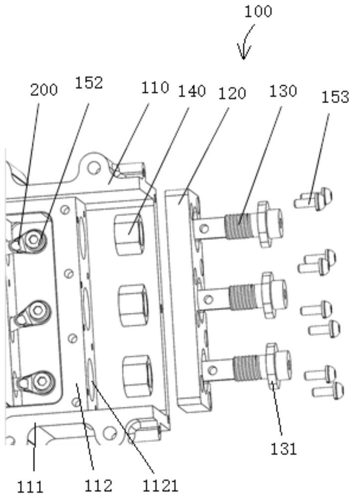 Insulation sealing structure of motor stator outgoing line