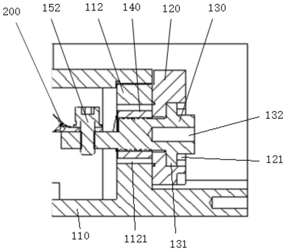 Insulation sealing structure of motor stator outgoing line