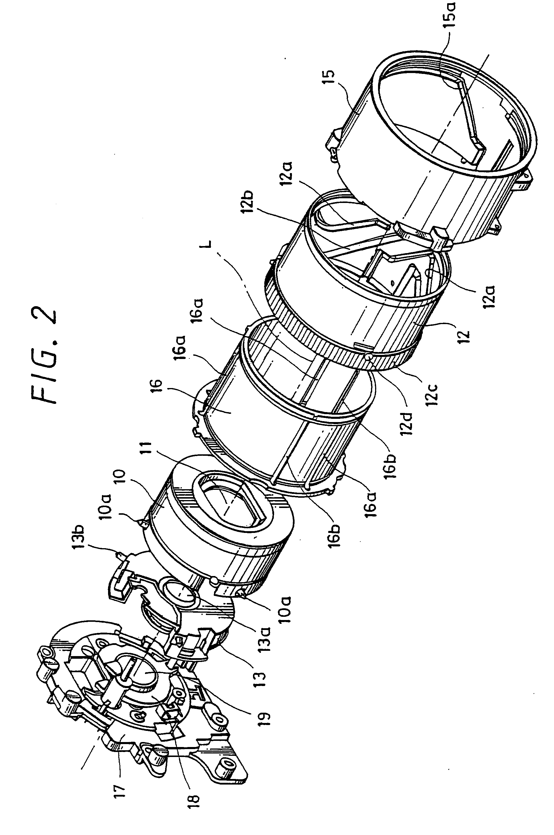 Optical unit and imaging device