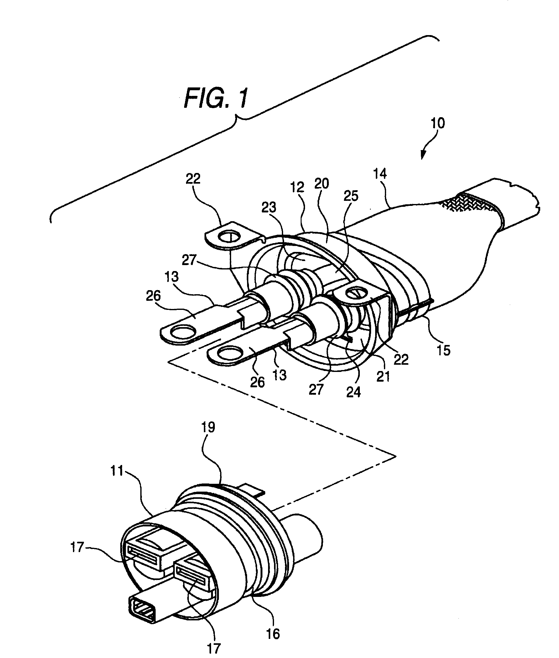 Shielded connector and method of manufacturing shielded connector
