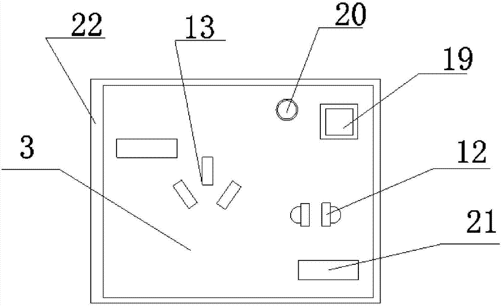 Drawer type safe socket