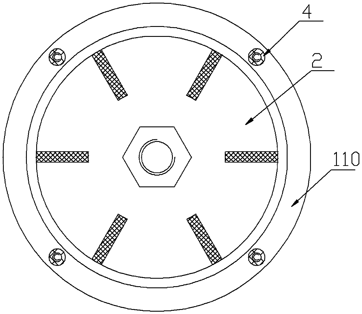 Device capable of making driver keep vision clear in rain