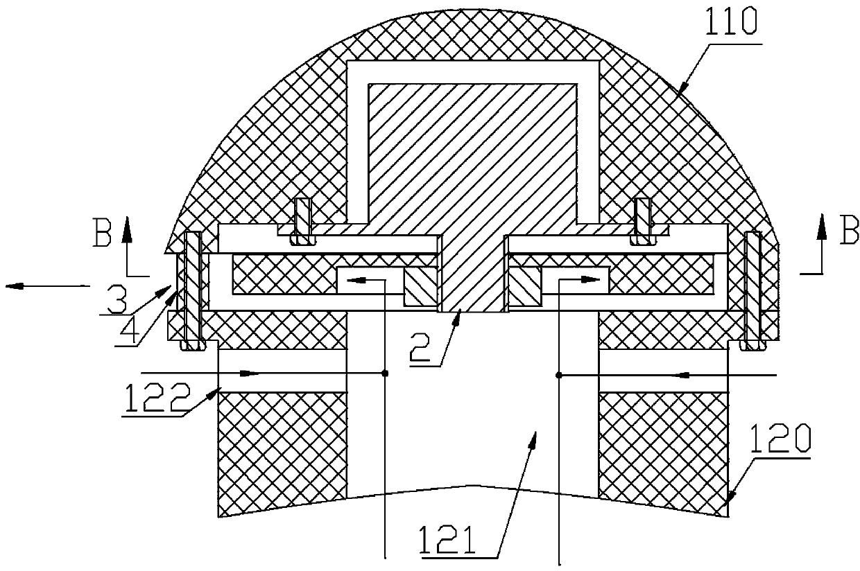 Device capable of making driver keep vision clear in rain