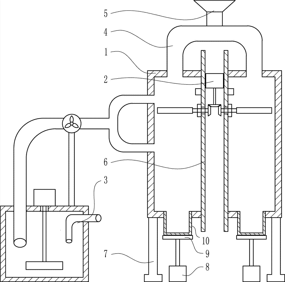 Environment-friendly firing device for rear earth