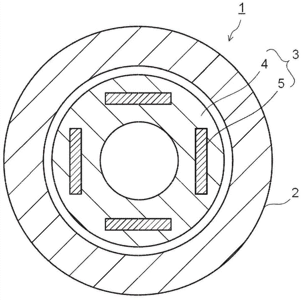 Permanent magnet, and motor and generator using the permanent magnet