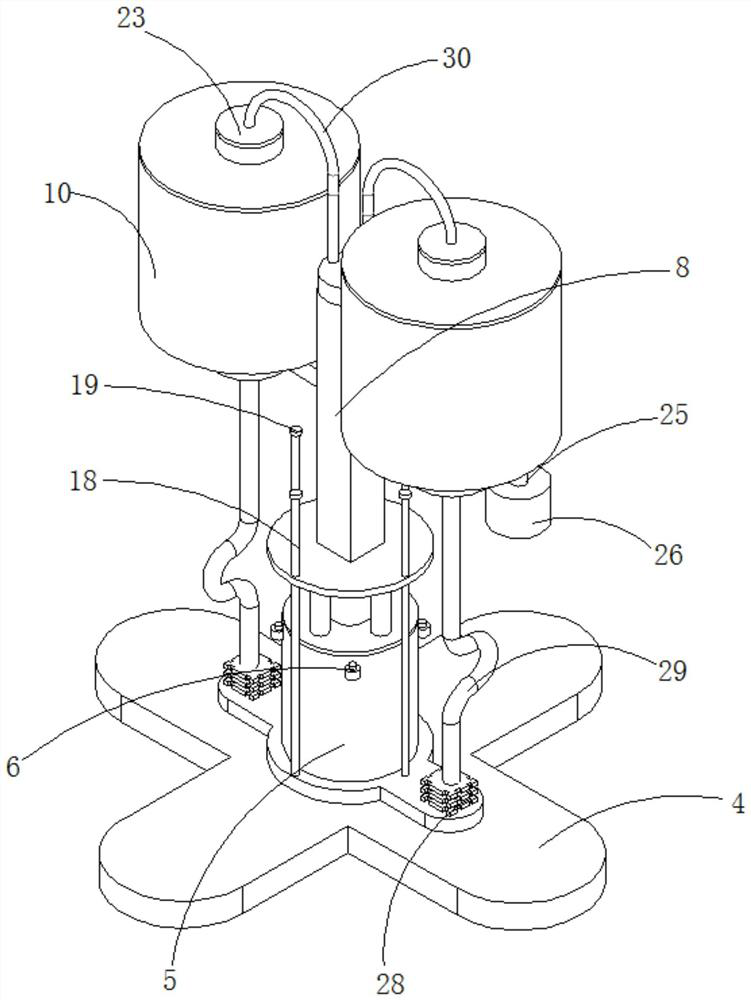 Dewatering and drying device for food processing