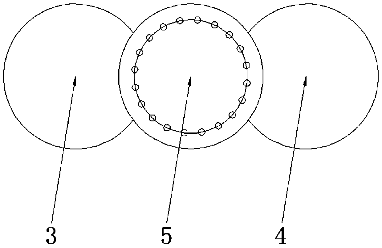 Construction method of hard secant pile wall of foundation pit