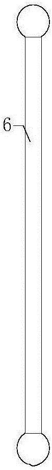 Pulled locking device for earthquake isolation rubber bearing