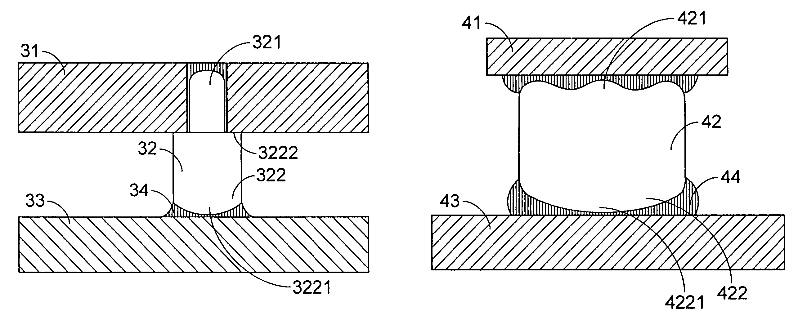 Surface mount connector and circuit board assembly with same