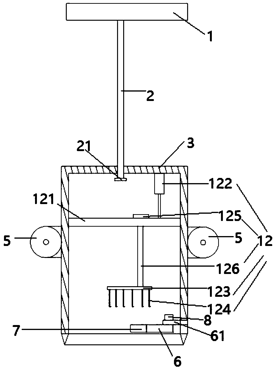 Benthal deposit collecting system and method