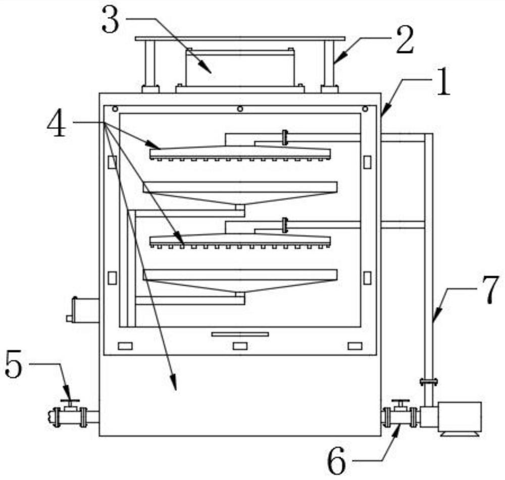 Shiitake mushroom planting device with good sterilization effect